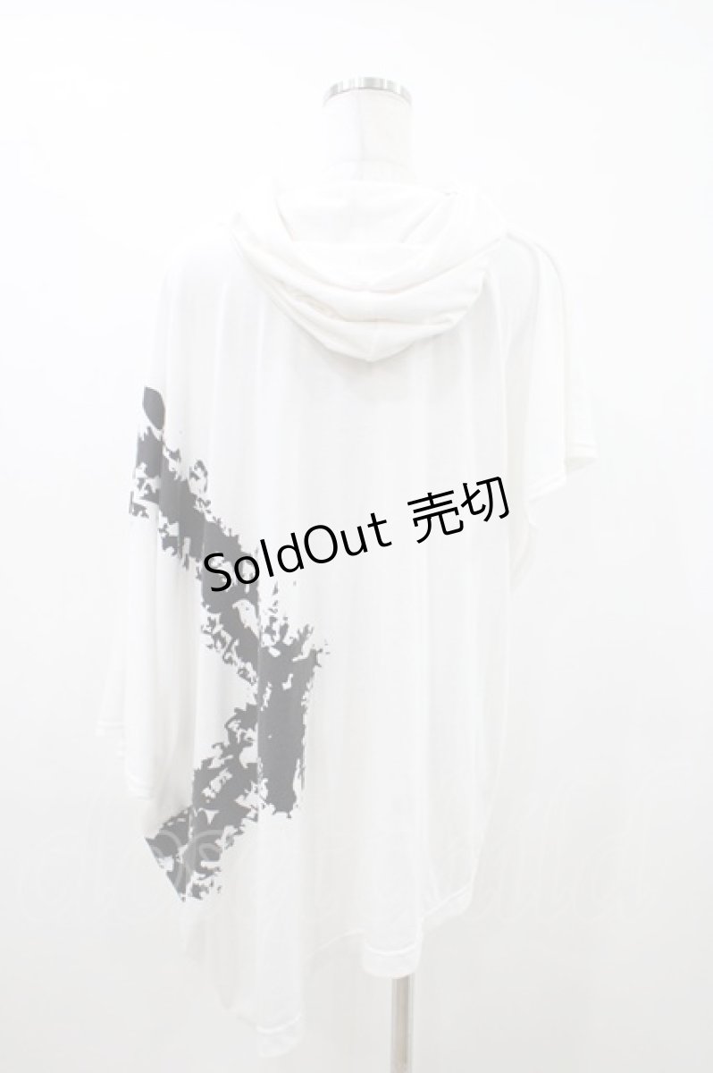 画像2: MiDiom / Square Print Side Volume Cut&Sewn M 白 H-26-04-19-2015-PU-TO-AK-ZH (2)