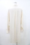 画像2: MiDiom / Shadow Dot Long Shirt M 白 H-26-04-19-2017-PU-BL-AK-ZH (2)