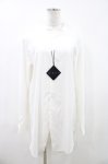画像1: MiDiom / Cross Tail Long Shirt M 白 H-26-04-19-2018-PU-BL-AK-ZH (1)