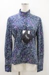 画像1: Sheglit / "Fleur"クラシカルブラウス M 紺 H-26-04-19-2022-EL-BL-AK-ZH (1)