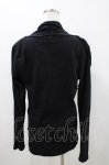 画像2: BPN FOR MEN / ドレープカットソー M 黒 H-26-04-19-2024-GO-TO-AK-ZH (2)