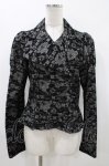 画像1: BPN / 花柄フロッキージャケット M 黒 H-26-04-19-2028-GO-JA-AK-ZH (1)