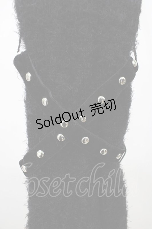 画像4: DimMoire / 拘束ふわふわレッグウォーマー  ブラック H-26-04-19-2003-0-ZA-KB-ZH (4)