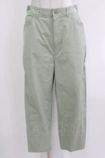 画像1: Jane Marple / Vintage Burberry Tapered Pants  ミント H-26-04-20-042-JM-PA-KB-ZH (1)