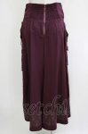 画像3: Ozz oneste / 蝶刺繍袴ワイドパンツ  紫 H-26-04-20-043-OO-PA-AK-ZH (3)