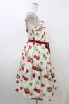 画像3: Emily Temple cute / Dear Strawberryノースリーブワンピース  アイボリー H-26-04-20-1030-ET-OP-KB-ZH (3)