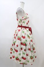 画像3: Emily Temple cute / Dear Strawberryノースリーブワンピース  アイボリー H-26-04-20-1030-ET-OP-KB-ZH (3)