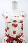 画像4: Emily Temple cute / Dear Strawberryノースリーブワンピース  アイボリー H-26-04-20-1030-ET-OP-KB-ZH (4)