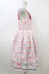 画像3: Emily Temple cute / トリプルRIBBONキャミソールワンピース  ピンク H-26-04-20-1031-ET-OP-KB-ZH (3)