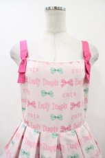 画像4: Emily Temple cute / トリプルRIBBONキャミソールワンピース  ピンク H-26-04-20-1031-ET-OP-KB-ZH (4)