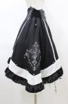 画像3: Ozz oneste / Spring Rose Carolアシメスカート  黒 H-26-04-20-1034-OO-SK-AK-ZH (3)