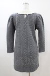 画像2: MILK / マーガレットワンピース  グレー H-26-04-20-1037-ML-OP-KB-ZH (2)