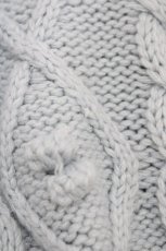 画像3: Candy Stripper / LACE COLLAR CABLE KNITワンピース  サックス H-26-04-20-1039-PU-OP-KB-ZT0517H (3)