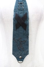 画像2: Ozz Croce / 刺繍ネクタイ  グリーン H-26-04-20-1011-OO-ZA-KB-ZH (2)
