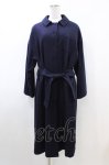 画像1: Jane Marple Dans Le Salon / ウールロングコート  ネイビー H-26-04-20-1016-JM-CO-KB-ZH (1)