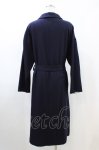 画像2: Jane Marple Dans Le Salon / ウールロングコート  ネイビー H-26-04-20-1016-JM-CO-KB-ZH (2)