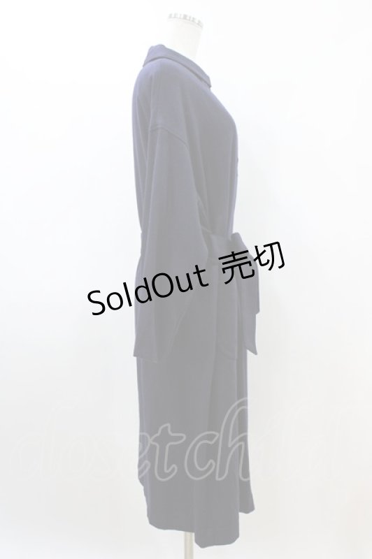 画像3: Jane Marple Dans Le Salon / ウールロングコート  ネイビー H-26-04-20-1016-JM-CO-KB-ZH (3)