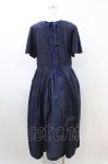 画像2: Jane Marple Dans Le Salon / バックリボンドレス M ネイビー H-26-04-20-1018-JM-OP-KB-ZH (2)