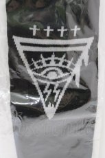 画像3: KRY CLOTHING / スニーカーソックス  黒 H-26-04-20-1002-EL-ZA-KB-ZH (3)
