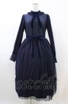 画像1: Melody BasKet / ご令嬢のチュールワンピース M ネイビー H-26-04-20-1021-LO-OP-KB-ZH (1)