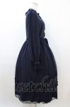 画像3: Melody BasKet / ご令嬢のチュールワンピース M ネイビー H-26-04-20-1021-LO-OP-KB-ZH (3)