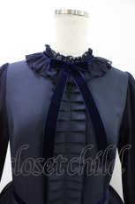 画像4: Melody BasKet / ご令嬢のチュールワンピース M ネイビー H-26-04-20-1021-LO-OP-KB-ZH (4)