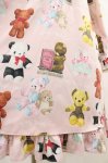 画像5: Emily Temple cute / Fluffy Bears Aラインワンピース  ピンク H-26-04-20-1024-ET-OP-KB-ZH (5)