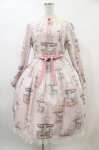 画像1: Melody BasKet / Etoile Carrouselワンピース  ピンク H-26-04-20-1025-LO-OP-KB-ZH (1)