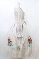 画像3: Maison de minette / Skirt collage dress  ピンクアイボリー H-26-04-20-1027-LO-OP-KB-ZH (3)