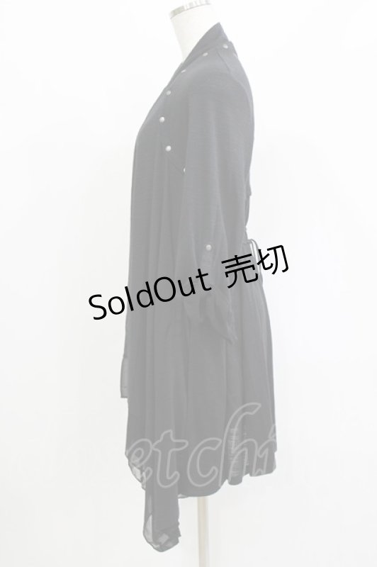 画像2: Rozen Kavalier / 2WAYプリントボレロ  黒 H-26-04-20-054-OO-TO-AK-ZH (2)