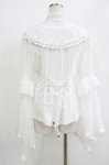 画像3: Ozz oneste / Rosy crown姫袖ブラウス  白 H-26-04-20-056-OO-BL-KB-ZH (3)