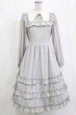 画像1: Melody BasKet / Shiny dot dress M グレー H-26-04-20-006-LO-OP-KB-ZH (1)