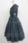 画像2: Melody BasKet / Little dot heartワンピース M ネイビー H-26-04-20-008-LO-OP-KB-ZH (2)