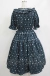 画像3: Melody BasKet / Little dot heartワンピース M ネイビー H-26-04-20-008-LO-OP-KB-ZH (3)