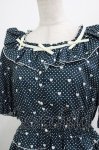 画像4: Melody BasKet / Little dot heartワンピース M ネイビー H-26-04-20-008-LO-OP-KB-ZH (4)