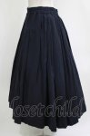 画像2: Jane Marple / Vintage linen tuck skirt  navy H-26-04-20-011-JM-SK-KB-ZH (2)