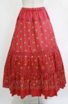 画像3: Jane Marple Dans Le Salon / Granny’s buttons tiered skirt  ローズ H-26-04-20-012-JM-SK-KB-ZH (3)