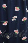 画像4: Jane Marple Dans Le Salon / Floating flowers dirndl skirt  ネイビー H-26-04-20-013-JM-SK-KB-ZH (4)
