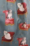 画像4: Melody BasKet / Cats castleフロントボタンワンピース M ブルーグリーン H-26-04-20-015-LO-OP-KB-ZH (4)