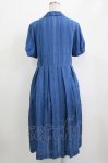画像3: Jane Marple Dans Le Salon / ヴィンテージレースのDayドレス  ブルー H-26-04-20-018-JM-OP-KB-ZH (3)