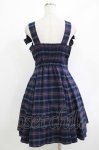 画像3: Fi.n.t / チェックジャンパースカート Free NAVY H-26-04-21-025-CA-OP-NS-ZH (3)