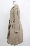 画像2: Fi.n.t  / ステッチ使いプリーツワンピースコート Free BEIGE H-26-04-21-026-LO-OP-NS-ZH (2)