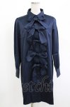画像1: Maison de FLEUR Petite Robe / フロントリボンドレス S NAVY H-26-04-21-036-EL-OP-NS-ZH (1)