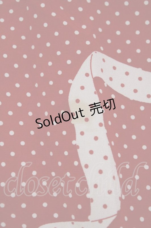 画像5: INGEBORG / ロゴリボンワンピース Free レッド H-26-04-21-037-LO-OP-NS-ZH (5)