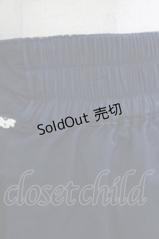 画像4: axes femme POETIQUE / マリンラインフリルショートパンツ M ネイビー H-26-04-21-041-AX-PA-NS-ZH (4)