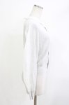 画像2: Jane Marple Dans Le Salon / Frill collar collaboration cardigan  グレー H-26-04-21-1028-JM-TO-KB-ZH (2)