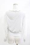 画像3: Jane Marple Dans Le Salon / Frill collar collaboration cardigan  グレー H-26-04-21-1028-JM-TO-KB-ZH (3)