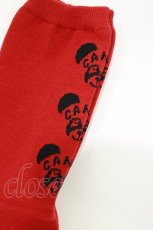 画像2: Candy Stripper / HELLO CANDY SOCKS  レッド H-26-04-21-1004-PU-ZA-KB-ZH (2)