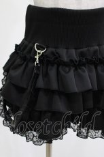 画像4: TRAVAS TOKYO / サスペンダー付きフリルパンツ M 黒 H-26-04-21-1032-PU-PA-AK-ZH (4)