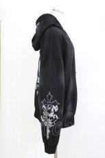 画像2: REFLEM / クロス刺繍ジップアップパーカー FREE 黒 H-26-04-21-1040-PU-TO-AK-ZH (2)